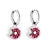 1 Pair Sweet Simple Style Fruit Stainless Steel Fruit Plating Drop Earrings