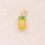 1 Pc/Package 11.5x12mm 12.5X5mm 14x9.5mm Hole 2~2.9mm Hole 3~3.9mm Copper 18K Gold Plated Cherry Pineapple Banana Polished Pendant