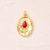 1 Pc/Package 11x9x3mm 13x10.5x3mm 14x13x3.5mm Hole 3~3.9mm Copper Zircon 18K Gold Plated Round Flower Daisy Polished Pendant