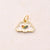 1 Pc/Package 12x13mm 15x10mm 9x12mm Hole 3~3.9mm Copper 18K Gold Plated Heart Shape Phone Teapot Polished Pendant