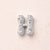 1 Pc/Package 13x10.5x4.5mm 13x11x4.5mm 13x9x4.5mm 10x1.8mm Copper Zircon White Gold Plated Letter Polished Beads