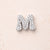 1 Pc/Package 13x10.5x4.5mm 13x11x4.5mm 13x9x4.5mm 10x1.8mm Copper Zircon White Gold Plated Letter Polished Beads