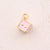 1 Pc/Package 14.5x15mm 14.5x32mm 17x14mm Hole 3~3.9mm Copper 18K Gold Plated Map  Dice Polished Pendant