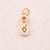 1 Pc/Package 15x12mm 16x6mm 16x9mm Hole 3~3.9mm Copper 18K Gold Plated Cake Boots Shoe Polished Pendant