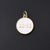 1 Pc/Package 16x13.5mm 20x17.5mm Hole 3~3.9mm Copper 18K Gold Plated Sun Solid Color Polished Pendant