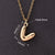 1 Pc/Package 18x12mm 18x11mm 18x13mm Hole 3~3.9mm Copper Gold Plated Letter Polished Pendant Chain