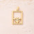 1 Pc/Package 18x20x3mm 27x21x3mm 29x20x3mm 6x3mm 304 Stainless Steel 18K Gold Plated Round Heart Shape Rhombus Polished Pendant