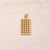 1 Pc/Package 19x18x3mm 24.5x21x3mm 27x15x3mm 6x3mm 304 Stainless Steel 18K Gold Plated Triangle Round Rhombus Polished Pendant