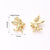 1 Pc/Package 20.5x17mm 20x20mm 22.5x19mm Hole 1~1.9mm Hole 2~2.9mm Hole 3~3.9mm Copper Zircon Gold Plated Angel Heart Shape Wings Polished Pendant