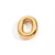 1 Pc/Package 20x14mm 20x17mm 22x16mm Hole 2~2.9mm 304 Stainless Steel 18K Gold Plated Letter Polished Beads