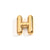 1 Pc/Package 20x14mm 20x17mm 22x16mm Hole 2~2.9mm 304 Stainless Steel 18K Gold Plated Letter Polished Beads