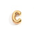 1 Pc/Package 20x14mm 20x17mm 22x16mm Hole 2~2.9mm 304 Stainless Steel 18K Gold Plated Letter Polished Beads