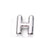 1 Pc/Package 20x14mm 20x17mm 22x16mm Hole 2~2.9mm 304 Stainless Steel Letter Polished Beads