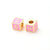 1 Pc/Package 6*6mm Hole 3~3.9mm Copper Gold Plated Letter Square Polished Beads