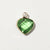 1 Piece 10*13mm Copper Glass Birthstone Heart Shape Pendant