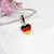 1 Piece 10 * 15mm Alloy National Flag Pendant