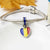 1 Piece 10 * 15mm Alloy National Flag Pendant