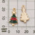 1 Piece 10*19mm 11*20mm 17 * 22mm Alloy Rhinestones Christmas Tree Santa Claus Elk Pendant