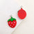 1 Piece 10 * 20mm 14 * 22mm 16*25mm Resin Heart Shape Strawberry Mushroom Pendant