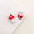 1 Piece 10 * 20mm 14 * 22mm 16*25mm Resin Heart Shape Strawberry Mushroom Pendant