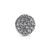 1 Piece 10*2mm Alloy Rhinestones Round Water Droplets Bee Beads