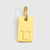 1 Piece 10*6mm 304 Stainless Steel 14K Gold Plated Letter Pendant