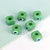 1 Piece 10 * 8mm Glass Square Eye Beads