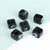 1 Piece 10 * 8mm Glass Square Eye Beads