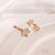 1 Piece 10.5*7.8mm Diameter 10mm Copper Zircon 14K Gold Plated Star Moon Heart Shape Polished Pendant