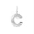 1 Piece 10mm 304 Stainless Steel Letter Polished Pendant