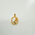 1 Piece 10mm Copper Shell Sun Star Rose Pendant