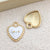 1 Piece 11*13mm 14 * 15mm 4*16mm Alloy Heart Shape Pendant