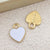 1 Piece 11*13mm 14 * 15mm 4*16mm Alloy Heart Shape Pendant