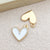 1 Piece 11*13mm 14 * 15mm 4*16mm Alloy Heart Shape Pendant