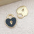 1 Piece 11*13mm 14 * 15mm 4*16mm Alloy Heart Shape Pendant