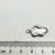 1 Piece 11mm Hollow Ball Copper Shell Irregular Square Oval Pendant