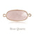 1 Piece 12*22MM Natural Crystal Copper Oval Pendant