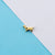 1 Piece 12 * 9mm Hole 1~1.9mm 304 Stainless Steel 18K Gold Plated Dog Pendant