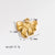 1 Piece 12.5*11.5mm 14.5 * Mm 17.4 * Mm Hole 1~1.9mm Stainless Steel 14K Gold Plated Butterfly Bow Knot Polished Pendant