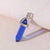 1 Piece 13*40mm Artificial Crystal Alloy Geometric Pendant