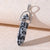 1 Piece 13*40mm Artificial Crystal Alloy Geometric Pendant