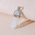 1 Piece 13*40mm Artificial Crystal Alloy Geometric Pendant