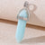 1 Piece 13*40mm Artificial Crystal Alloy Geometric Pendant