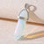 1 Piece 13*40mm Artificial Crystal Alloy Geometric Pendant