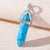 1 Piece 13*40mm Artificial Crystal Alloy Geometric Pendant