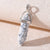 1 Piece 13*40mm Artificial Crystal Alloy Geometric Pendant