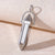 1 Piece 13*40mm Artificial Crystal Alloy Geometric Pendant