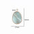 1 Piece 14*23mm 17*26mm 28*15mm Hole 2~2.9mm Hole 3~3.9mm Hole 5~5.9mm Crystal Natural Stone Round Water Droplets Rectangle Polished Pendant