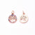 1 Piece 14x12mm Hole 3~3.9mm Copper Zircon Rose Gold Plated White Gold Plated Gold Plated Tree Life Tree Polished Pendant