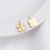 1 Piece 15*18mm Titanium Steel 14K Gold Plated Heart Shape Flower Polished Pendant